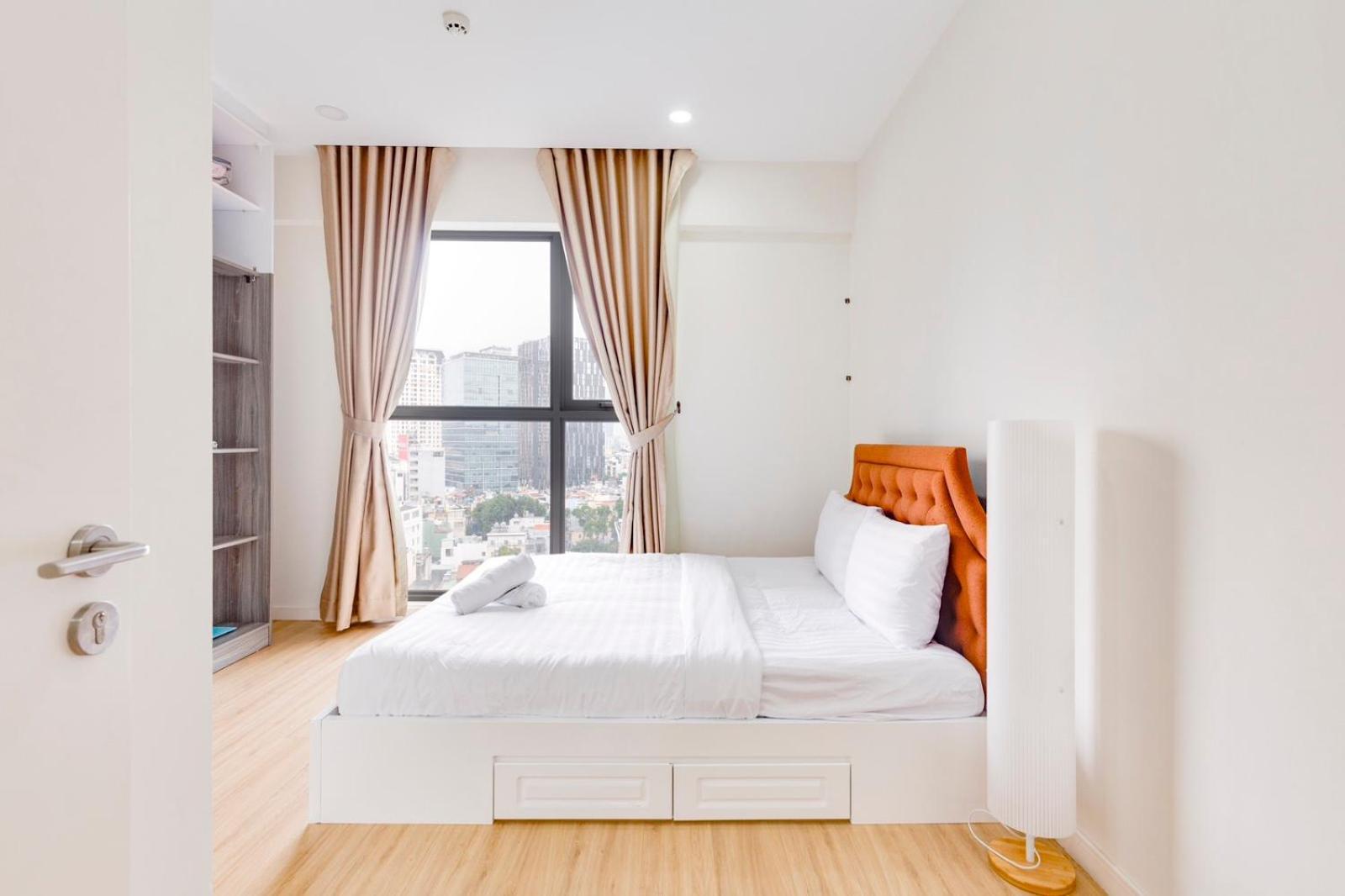 123 Apartment In Saigon Royal With Panorama City View Ho Chi Minh-staden Rum bild